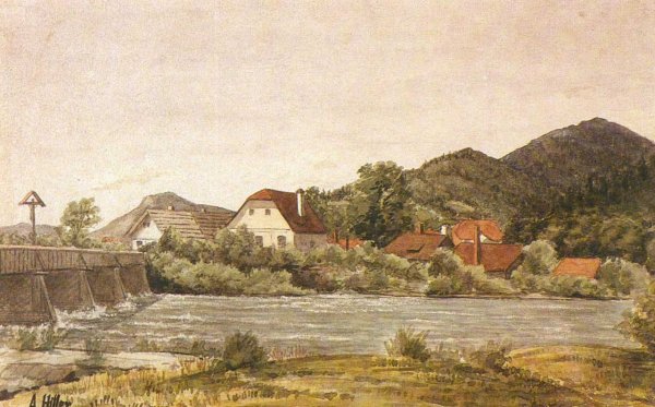 Картины Адольфа Гитлера Мюнхен