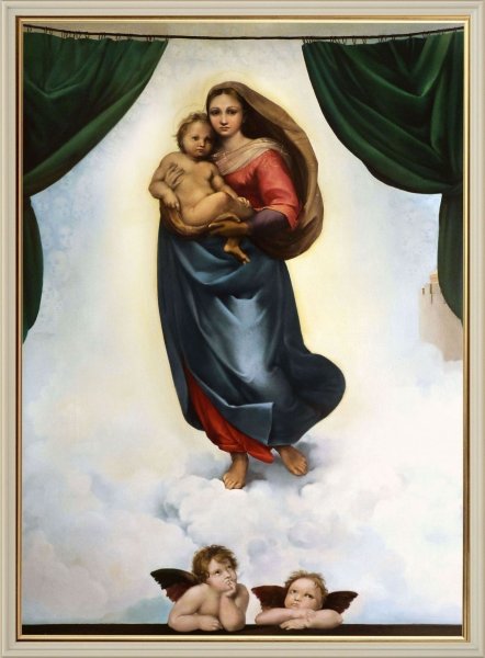 Рафаэль Сикстинская Мадонна картина