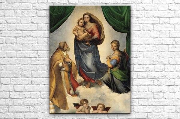 Рафаэль Санти — «Сикстинская Мадонна» (1513 г.)