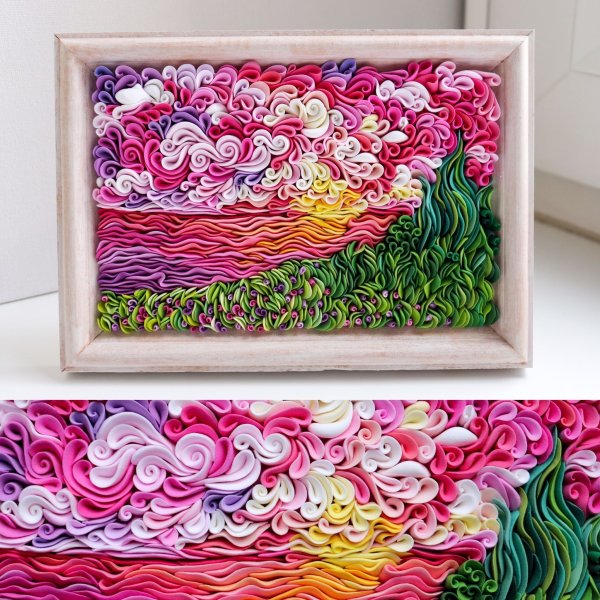 Картины из полимера