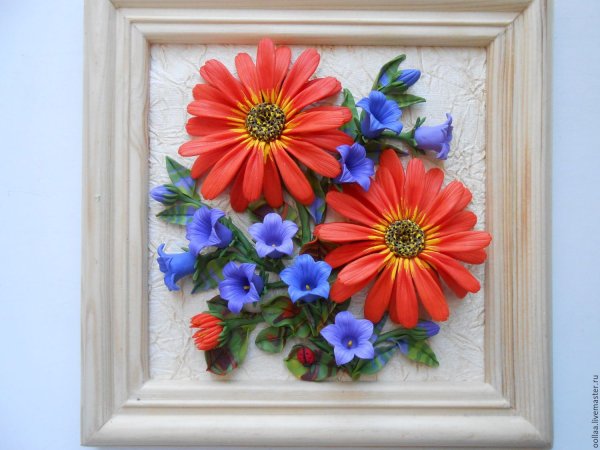 Панно "цветы"