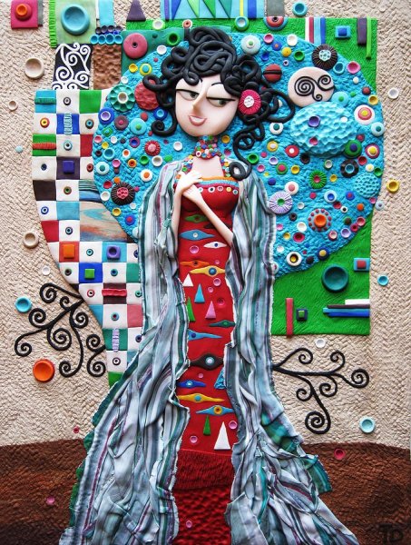 Полимерная глина картины