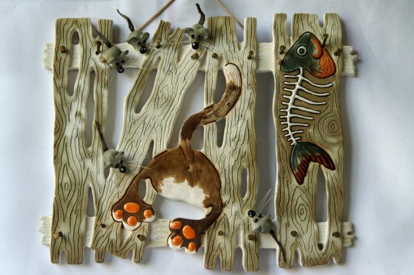 Настенные панно из керамики