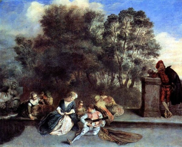 Антуан Ватто картины