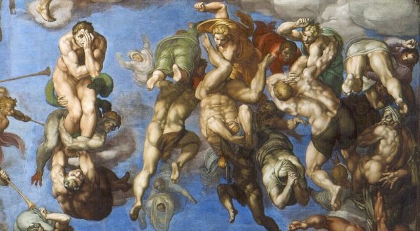 Страшный суд Микеланджело Буонарроти