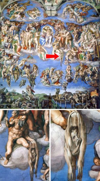 Страшный суд Микеланджело Буонарроти