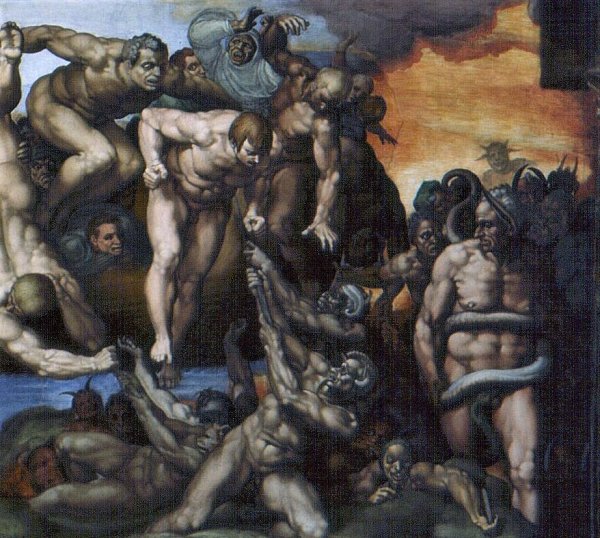 Микеланджело роспись Сикстинской капеллы