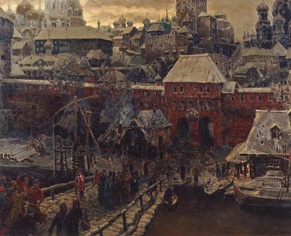 Московский Кремль. 1897. Васнецов Аполлинарий Михайлович