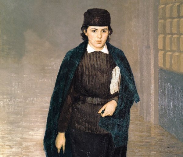 Николай Ярошенко курсистка 1883