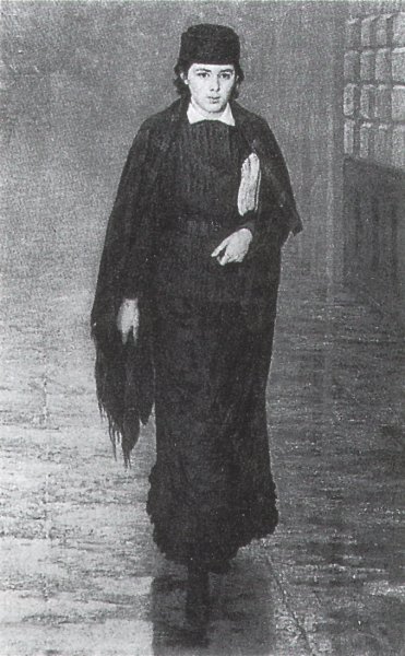 Н.А.Ярошенко. Курсистка. 1880.