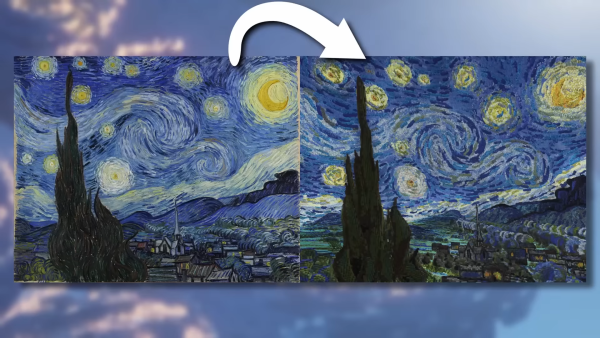 Ван Гог ночь над роной