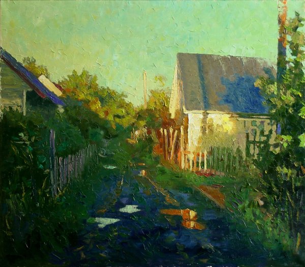 После дождя живопись