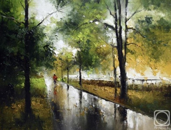 Аполлинарий Михайлович Васнецов после дождя