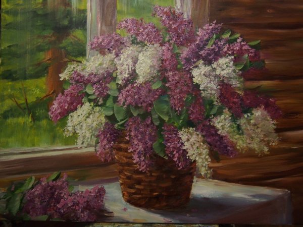 Кончаловский художник сирень