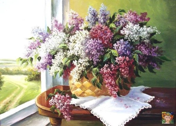 Пётр Петрович Кончаловский сирень