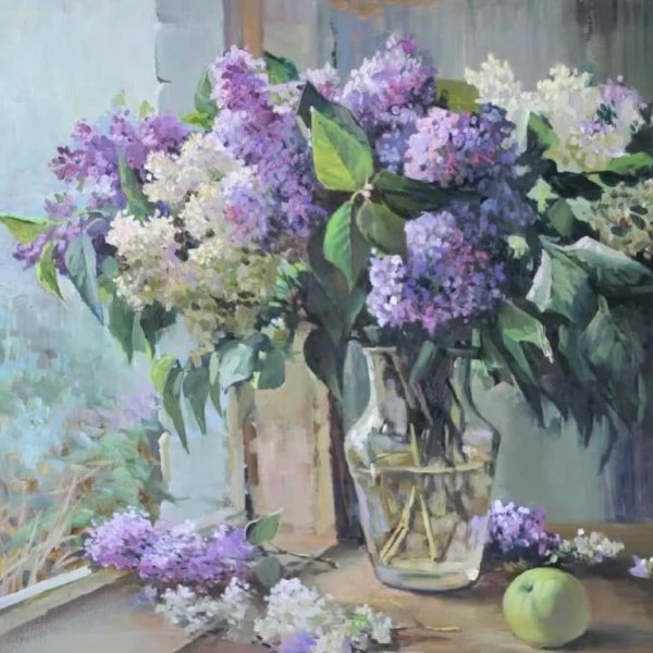 П Кончаловский сирень в окне