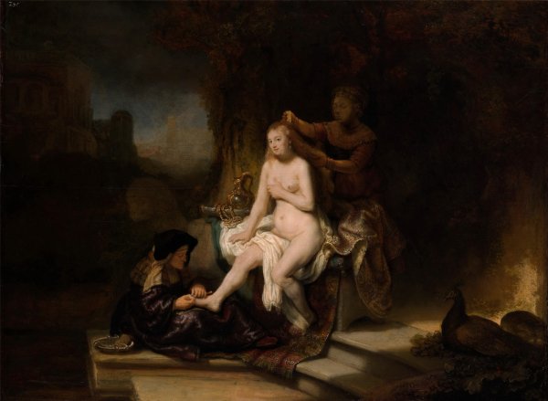 Туалет Вирсавии Рембрандт