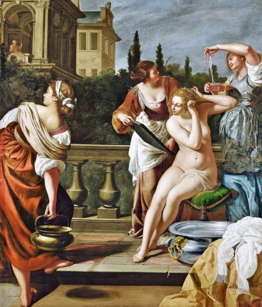 Купание Вирсавии Джентилески