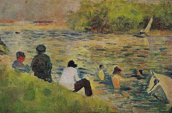 Жорж сёра мост в Курбевуа