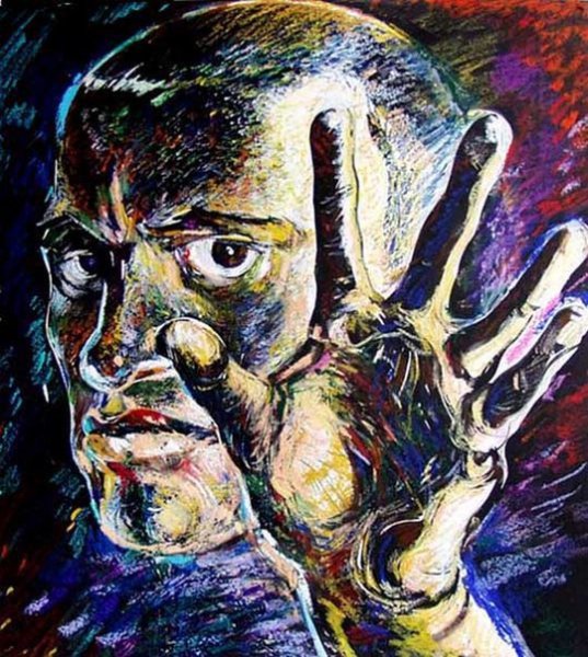 Владимир Маяковский живопись