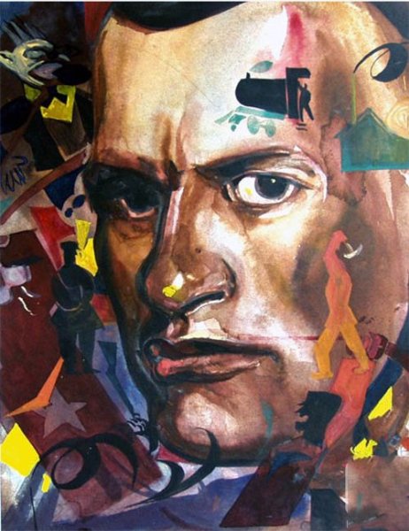 Владимир Маяковский живопись