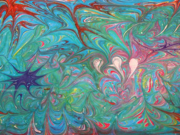 Техника рисования эбру