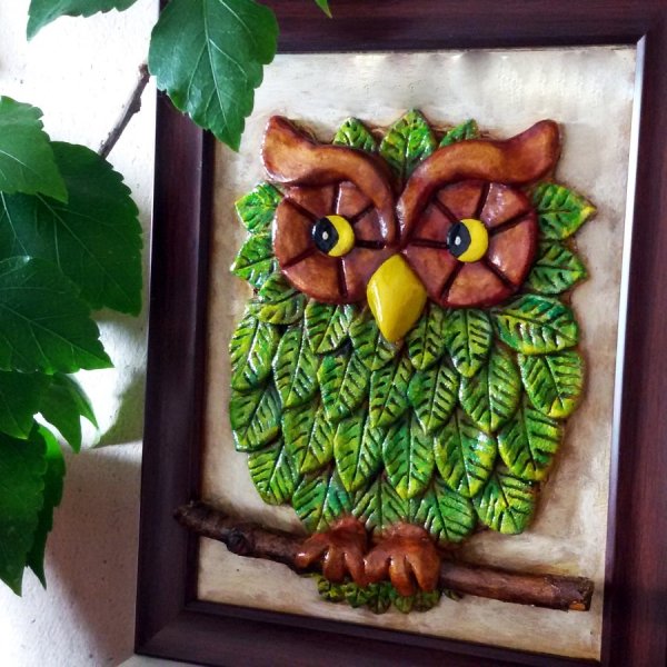 Панно из соленого теста