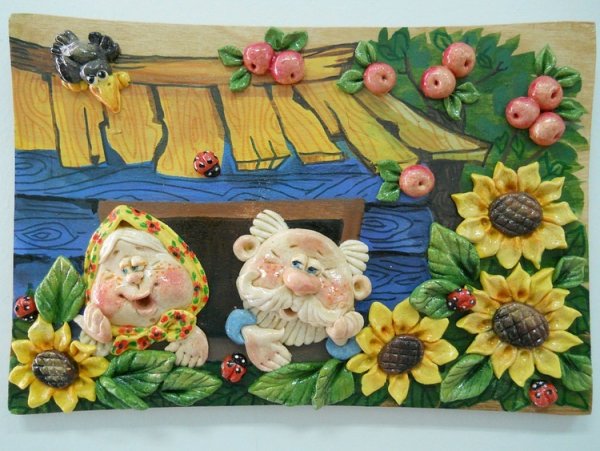 Картина из соленноготеста