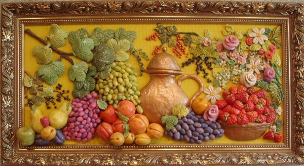 Соленое тесто натюрморт