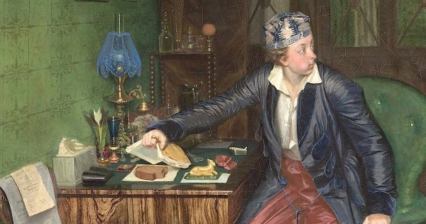 Павел Федотов завтрак аристократа