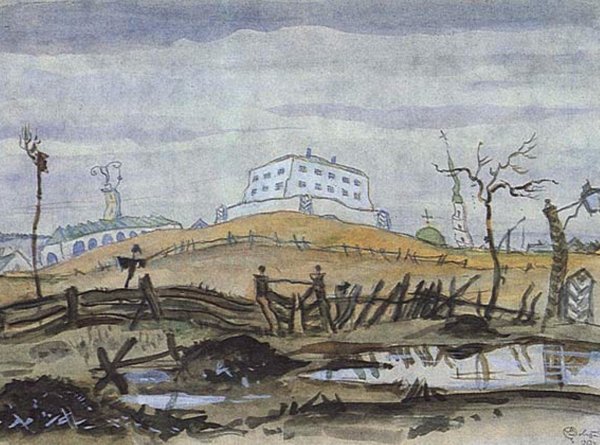 Мстислав Добужинский (1875-1946) авто