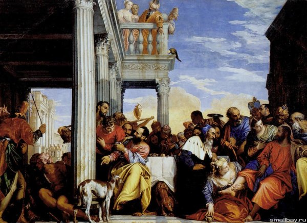 Пир в доме Симона фарисея Веронезе