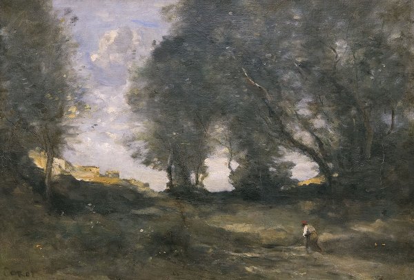 Камиль коро. «Воспоминание о Мортефонтене», 1864.