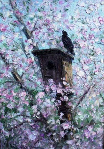 Скворечник в живописи