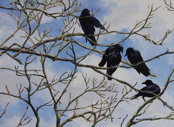 Весна птицы прилетели