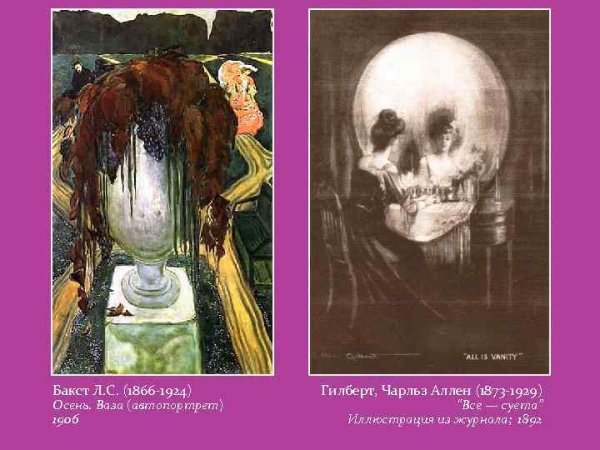 Картина все суета Чарльз Гилберт