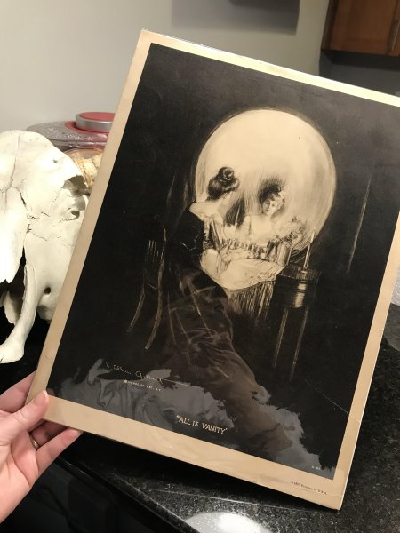 Картина "все суета" (all is Vanity) Чарльза Аллана Гилберта, 1902 год"