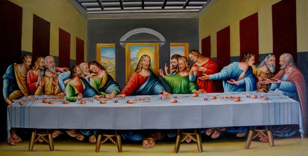 Тайна вечеря Леонардо да Винчи
