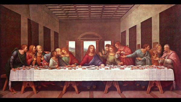 12 Апостолов картина Леонардо да Винчи