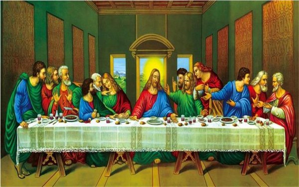 Картина 12 апостолов Тайная вечеря