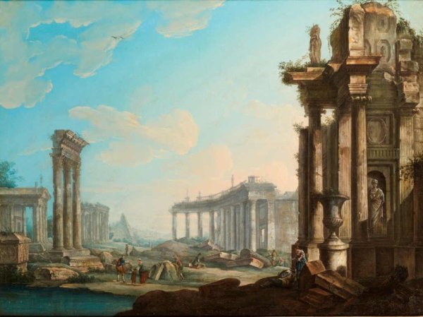 Картины художников руинистов Марко Риччи