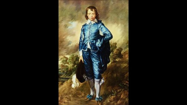 Гейнсборо мальчик в голубом