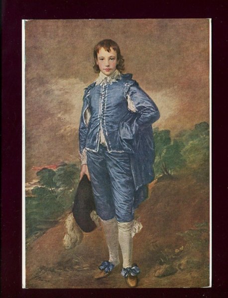 Томас Гейнсборо голубой мальчик. 1770