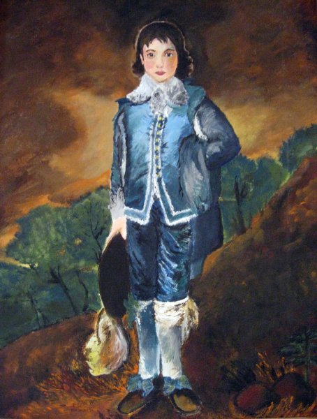 Томас Гейнсборо голубой мальчик. 1770