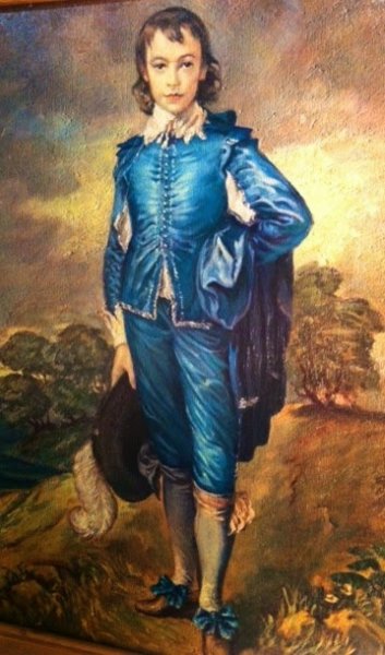 Томас Гейнсборо голубой мальчик