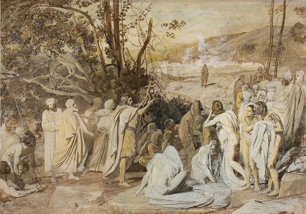 Александр Иванов «явление Христа народу», 1837—1857.