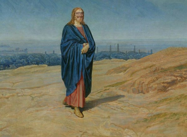 Брюллов явление Христа Марии Магдалине