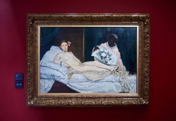 Мане Эдуард Олимпия . 1863 Музей Орсе, Париж