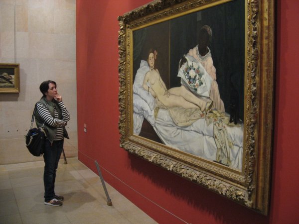 Мане Эдуард Олимпия . 1863 Музей Орсе, Париж