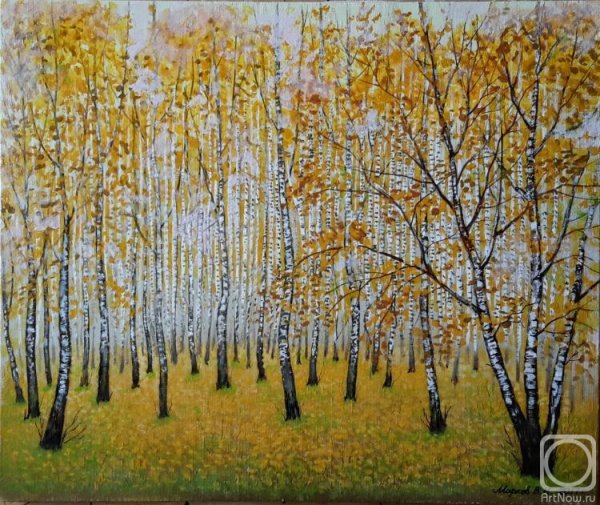 Левитан Берёзовая роща картина